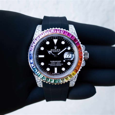 rolex gmt submariner bezel